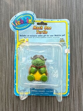 Webkinz Mach One Turtle Ganz Original Package Opened And No Code Figure Unused